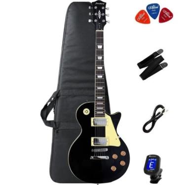 Imagem de Guitarra Strinberg LPS230 Preta + Capa + Correia + Afinador + P10 + Pa