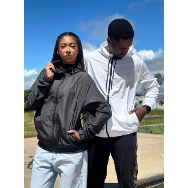 Imagem de Kit Casal 2 Jaqueta Corta Vento Impermeável Com Capuz - Mendes Store, 