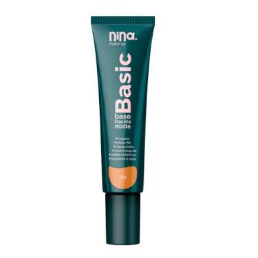 Imagem de Nina Make Up Base Liquida Matte Basic Cor 05 - Nina Makeup