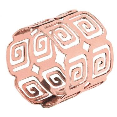 Imagem de Jogo De 6 Anel De Guardanapo Tunisia Cobre - Mimo