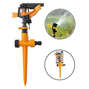 Imagem de Aspersor Irrigador Giratório 360 Graus Jardim Grama Horta - Kadê