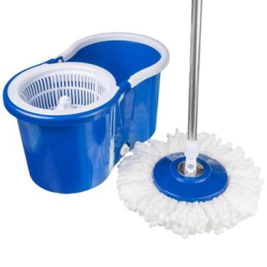 Imagem de Mop Esfregão Balde 360 Limpeza Fácil 12 Litros Bompack Embrast