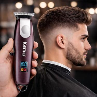 Imagem de Combo 2 Kemei 8526 Barbeiro Profissional