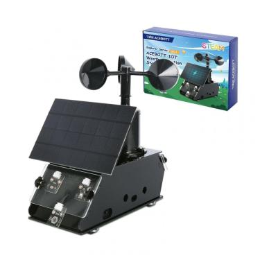 Imagem de Kit Estação Meteorológica STEM ACEBOTT com ESP32 - Monitoramento Completo do Tempo com APP e Sensores ao Ar Livre