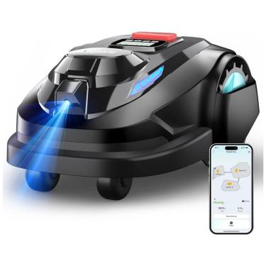 Imagem de Cortador de Grama Robô N1600 PRO YARDCARE Preto – Mapeamento de Alta Precisão, Navegação Avançada, Cobertura 1600 m²