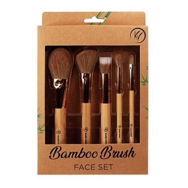 Imagem de Kit de Pincéis para Rosto Bamboo Brush Klass Vough
