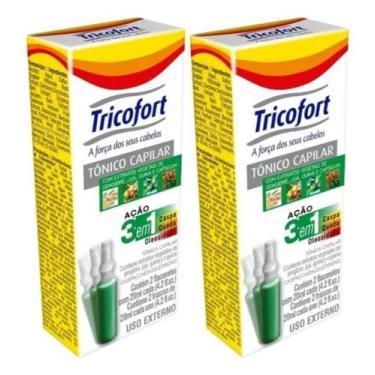 Imagem de Tônico Capilar Tricofort 20ml Caixa com 2 Ampolas