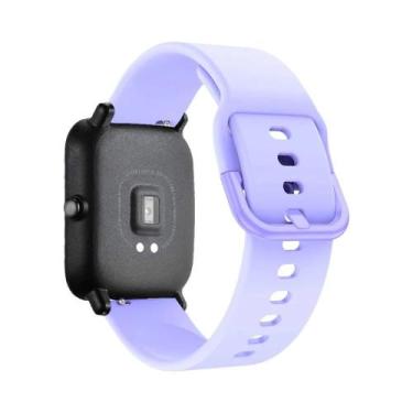 Imagem de Pulseira De Silicone 20mm 22mm Para Amazfit GTS 2/3/4 Mini GTR 2/3/4 B