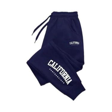 Imagem de Calças Esportivas Casuais Masculinas Para Corrida, Versáteis Para Quat