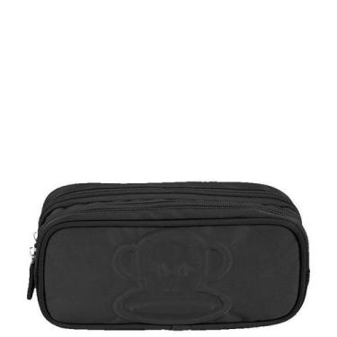 Imagem de Estojo 2 Compartimentos Paul Frank Classics Preto - Sestini, Preto