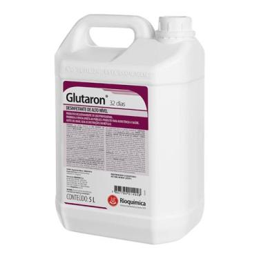 Imagem de Glutaron Glutaroldeído Desinfetante 32 dias 2,2% 5 Litros Rioquímica -