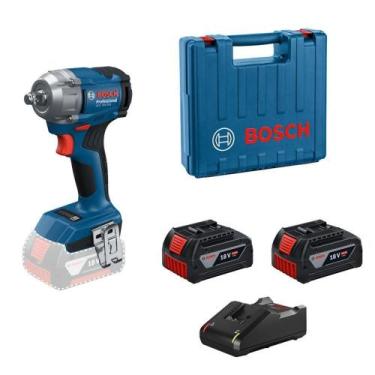 Imagem de Chave impacto 1/2" GDS 18V-350 Baterias 18V e Maleta BOSCH