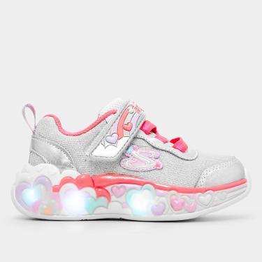 Imagem de Tênis Infantil Skechers Ligths Eternal Heart Menina-Feminino