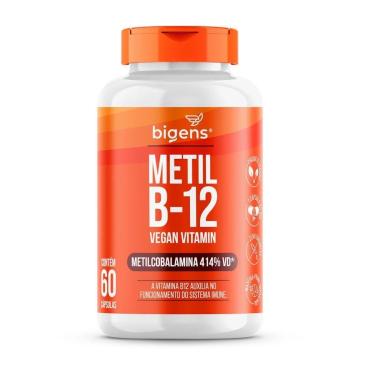 Imagem de Metil B12 Vegan Vitamin - 60 Cápsulas - Bigens-Masculino