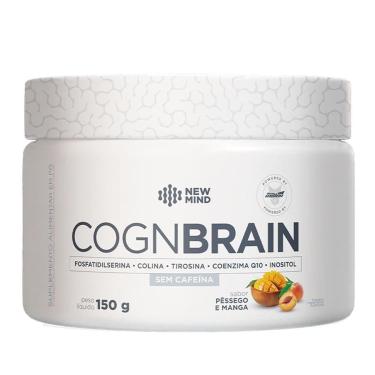 Imagem de Cognbrain sem Cafeína - 150g Pêssego e Manga - New Millen-Unissex