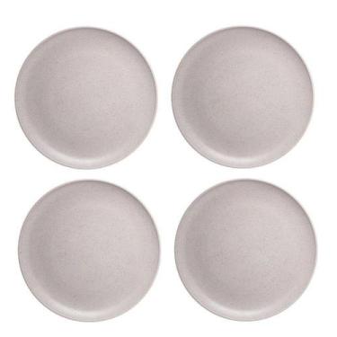 Imagem de Jogo 4 Pratos Raso Em Fibra De Pinho E Pp Pine 27cm Wolff