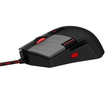 Imagem de Mouse Gamer AOC Agon AGM700, RGB, 16000 DPI, 8 Botões, Preto - AGM700DRCB-Unissex