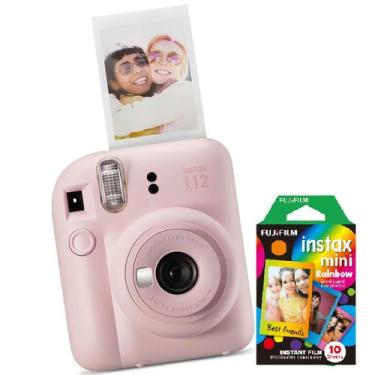 Imagem de Câmera Instantânea Instax Mini 12 Filme 10 Poses, Rosa