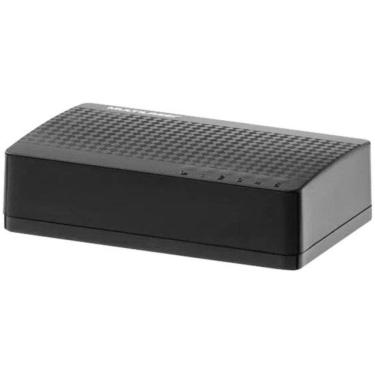Imagem de Switch Mini Re305 com 5 Portas 10-100MBPS para Rede SOHO Fast Ethernet Preto Multilaser