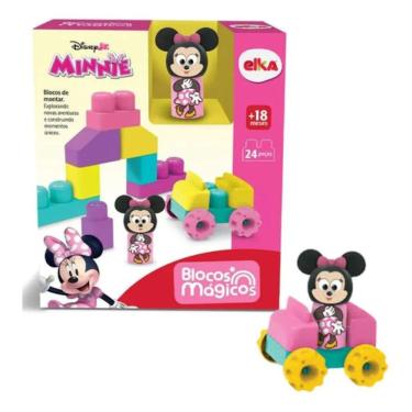 Imagem de Blocos De Montar Magicos Minnie 1306 - Elka