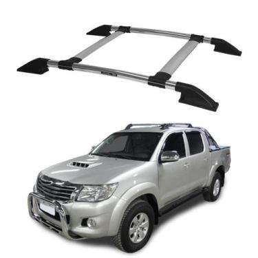 Imagem de Rack de Teto Hilux 2005 2006 2007 2008 2009 a 2015 Alumínio - CCF