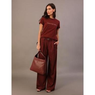 Imagem de Camiseta Calvin Klein Jeans  Logo Embossed-Feminino