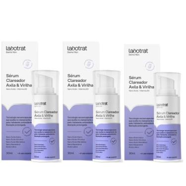 Imagem de Kit 3 Serúm Clareador De Axilas E Virilha 30Ml - Labotrat