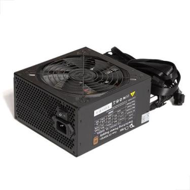 Imagem de Fonte Duex DX 500FSE+ 500W 80 Plus Bronze ATX Preto, Bivolt