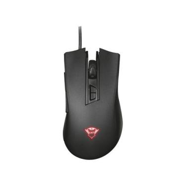 Imagem de Mouse Gamer Trust Óptico 3200DPI 7 Botões - GXT 121 Zeebo, Preto