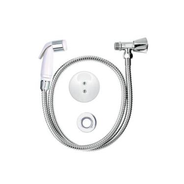 Imagem de Ducha Higiênica com Ligação Inox e Registro 1,2m - Jackwal