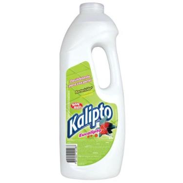 Imagem de Desinfetante Leitoso Kalipto Eucalipto 2 Litros - BOMBRIL