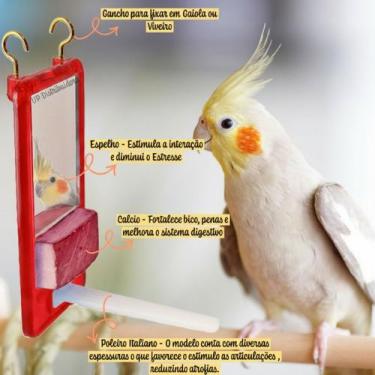 Imagem de Brinquedo Bica Bica com Espelho e Pedra de Calcio - Toco Tucano, Verme