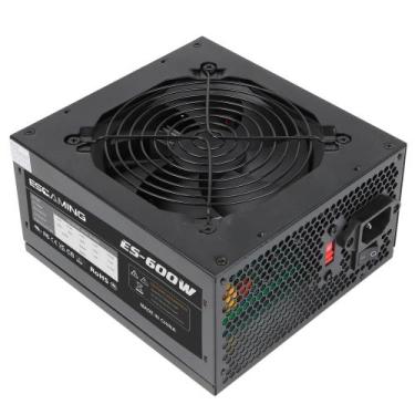 Imagem de Fonte de alimentação ESGAMING 600W ATX Auto-Thermally 120 mm Ventilado