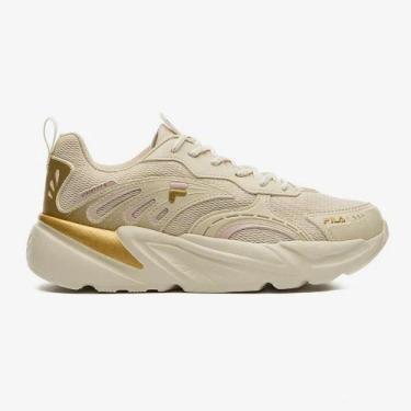 Imagem de Tênis Feminino Fila Street Fit 2 Bege, 35, Bege