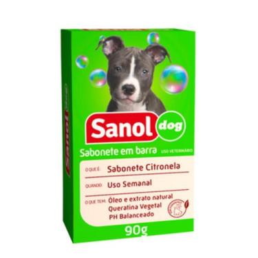 Imagem de SABONETE EM BARRA SANOL DOG CITRONELA 90g 6446