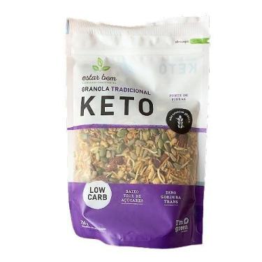 Imagem de Granola Keto Tradicional Sem Glúten Estar Bem 250g
