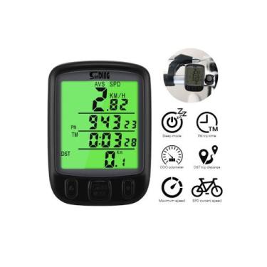 Imagem de Velocímetro Bike - LED no Visor, Monitoramento Preciso - Bike Velocida