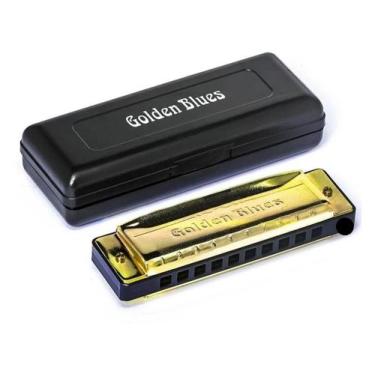 Imagem de Gaita hering golden blues 5020a
