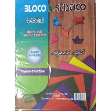 Imagem de Bloco Artístico Criarte  235 x 325 mm  32 Folhas  120 g/m²  Edispel - 