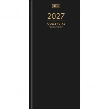 Imagem de Agenda Executiva Tilibra Comercial Costurada Diaria 12,3X27,5CM 1 Unidade
