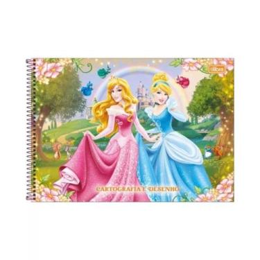 Imagem de Caderno de Cartografia e Desenho Princesas Espira - - Foroni, 2