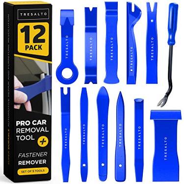 Imagem de Conjunto de ferramentas de remoção de acabamento automático - 12 peças (kit de plástico sem arranhões) - Ferramentas de carro de acabamento automático, ferramenta de remoção de painel de porta fácil