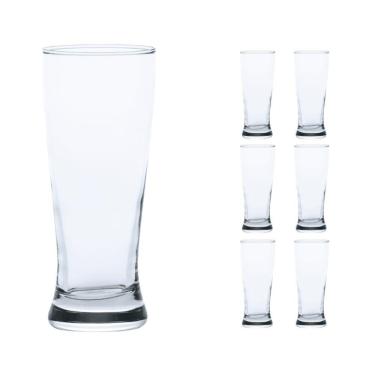 Imagem de Copo Chopp Pilsen jogo com 6 Rostock 296 ml Casa Linda