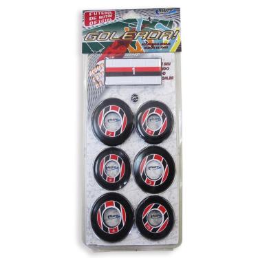 Imagem de Jogo para Futebol de Botão Klopf 34095 - Preto/Vermelho