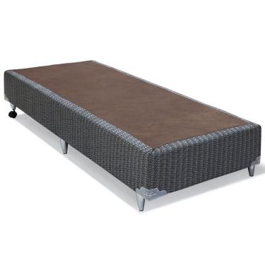 Imagem de Base Orthotel Luxo Solteiro 88x188x24cm Ortobom Grafite
