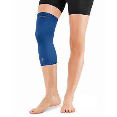 Imagem de Tommie Copper Women's Recovery Refresh Knee Sleeve, Cobalt Blue, XX-Large