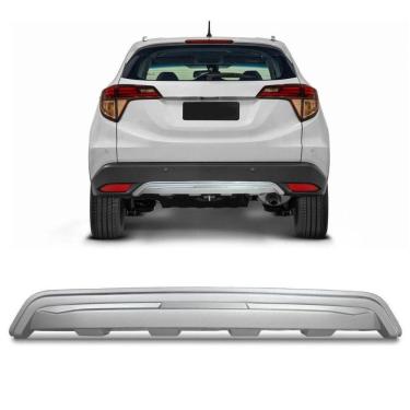 Imagem de Protetor de Parachoque Traseiro Hrv 2016 A 2021 Prata Tgpoli