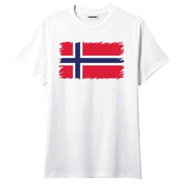 Imagem de Camiseta Bandeira Noruega - King Of Print