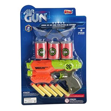 Imagem de Pistola Air Gun com Munição Alvo e Óculos Zoop Toys