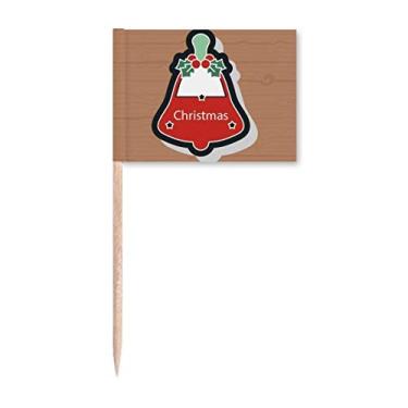 Imagem de masBells mas desenho animado Ícone bandeiras de palito de dente marcador decoração de festa